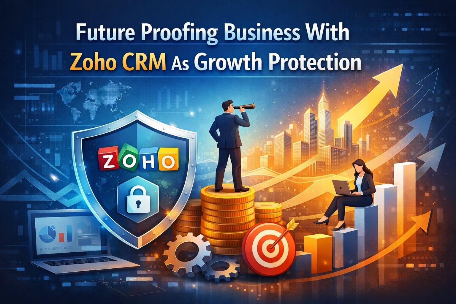 how zoho crm support business