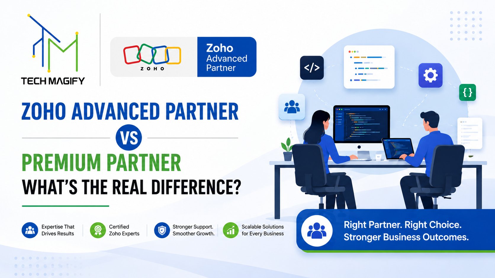 Zoho Advanced Partner vs Premium Partner