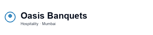 Oasis Banquets